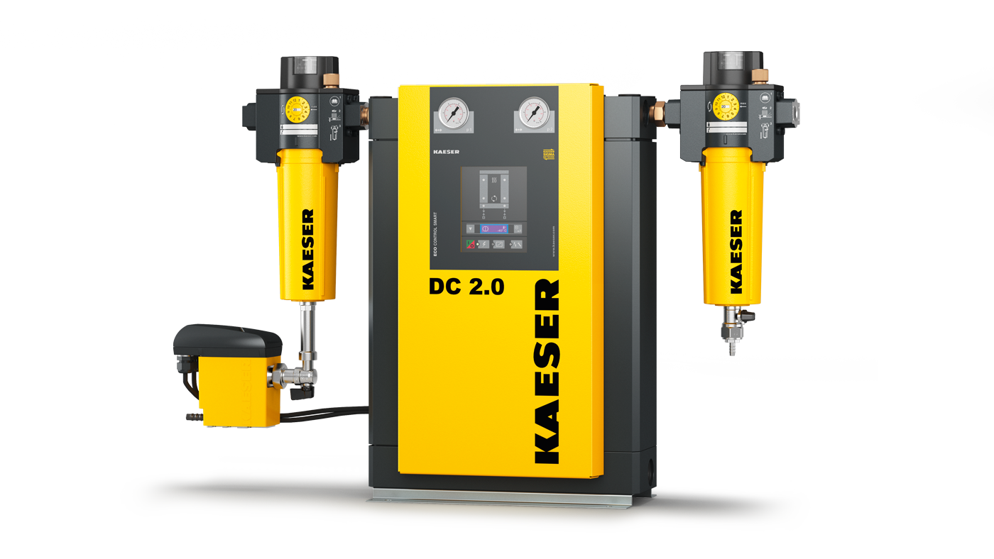 Desiccant dryers from Kaeser Compressors for dry compressed air