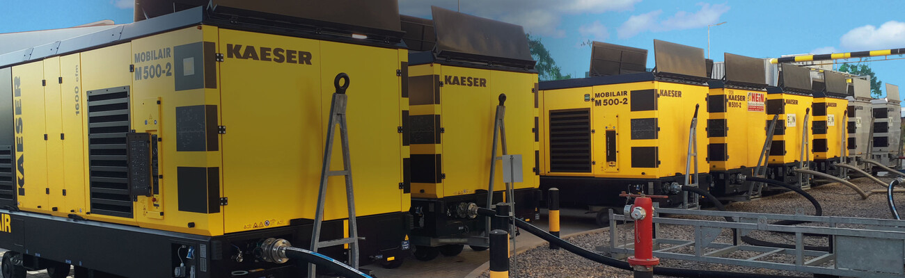 Ten MOBILAIR M500s for nitrogen production.