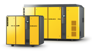 מדחסים בורגיים נטולי שמן, מקוררי מים.