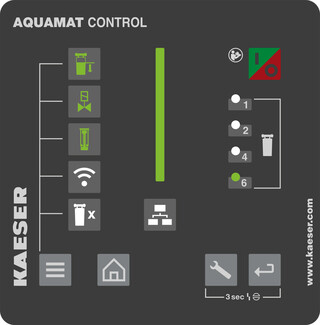 AQUAMAT CONTROL: הבקר המיועד למפריד שמן/מים.