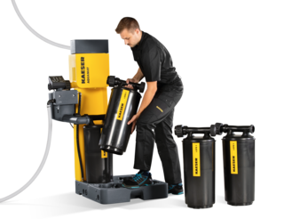 השסתום המובנה באלמנט מונע דליפת נוזלים.