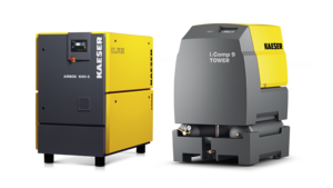 מדחס בוכנתי נטול שמן של Kaeser Kompressoren - מערכת שלמה.