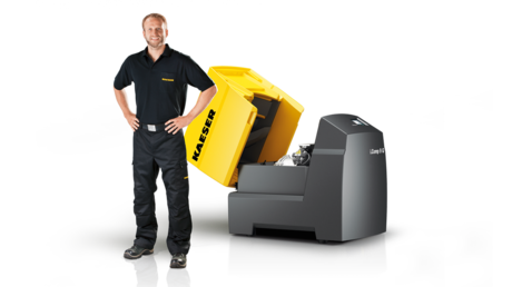 עם המדחס i.Comp 9 G, השירות מתבצע בפשוטות ובמהירות.