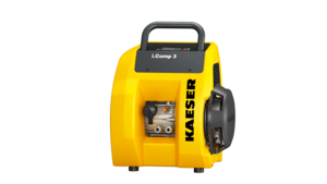 הגרסה הניידת של המדחס הבוכנתי i.Comp 3 מבית Kaeser Kompressoren.